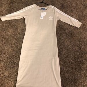Adidas beige dress